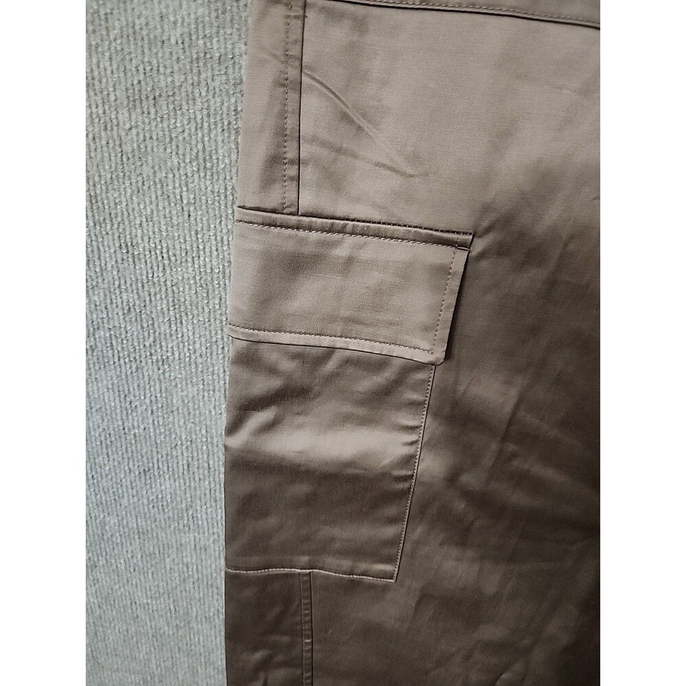 Old Navy Satin Cargo Barrel Wide-Leg Pants Womens 10 Rose Mauve NEW - Picture 5 of 11